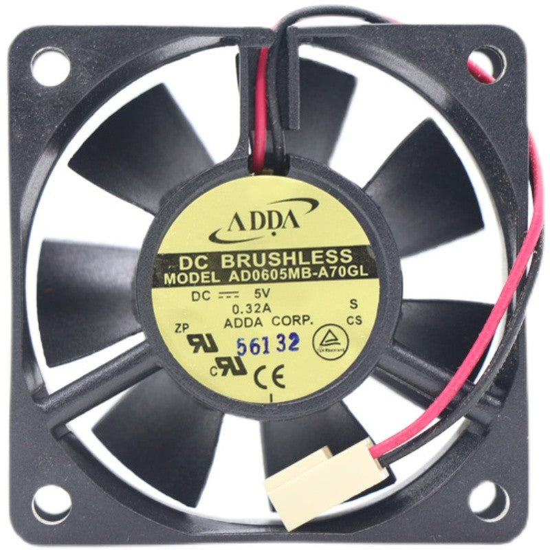 ADDA AD0605MB-A70GL 5V 0.32A 2wires Cooling Fan ADDA AD0605MB-A70GL 5V 0.32A 2wires Cooling Fan